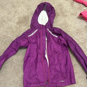 L.L Bean rain coat